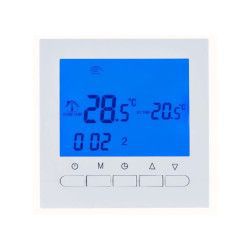 Termostat inteligent BeOK BOT-313W pentru centrala termica pe gaz si incalzire in pardoseala Alb 