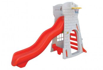 Tobogan cu cos de baschet CASTLE SLIDE - Pilsan 
