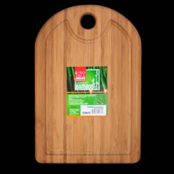 Tocator bucatarie bambus RAKI ovala 39x28x1 9cm MN011682 