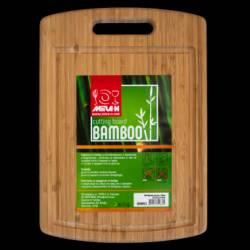 Tocator bucatarie RAKI bambus cu bord 35 5x25 2x1 9cm MN011685 