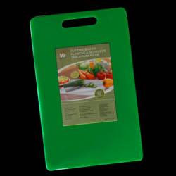 Tocator RAKI profesional bucatarie polietilena 37x23x1 2cm culoare verde MN0198490 