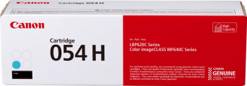 Toner canon crg054h cyan high yeld capacitate 2.3k pagini pentru 