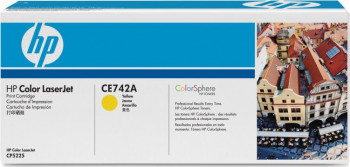 Toner HP CE742A Galben Color LaserJet 7300 pag 