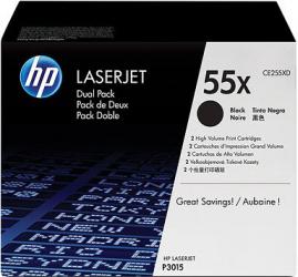 Toner HP LaserJet Dual Pack CE255XD Negru 
