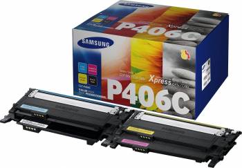Toner Kit Samsung CLT-P406C CMYK CLP-360 CLX-3300 