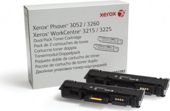Toner XeroX 3052 3215 3225 3260 Negru 2x3000 pag Pachet Dublu 