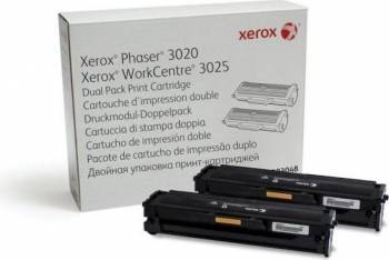 Toner Xerox Negru 2 Pack 3000 pag 