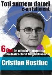 Toti suntem datori c-un faliment - Cristian Hostiuc 