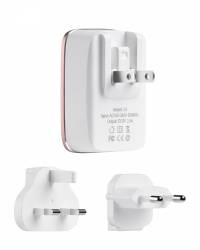 Travel charger Hoco 2.4 A alb 