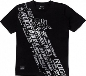 Tricou ASUS CT1001 ROG Cybertext-V S Black
