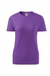 Tricou dama Basic bumbac mov XL 