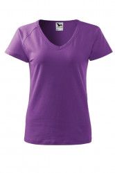 Tricou dama Malfini Dream mov bumbac L 