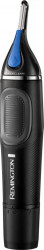 Trimmer pentru nas si urechi Remington Nano Series NE3850 2 capete trimmer rotativ varfuri rotunjite Negru 