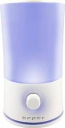 Umidificator si difuzor de arome Beper 2.4L 30W 130ml/h Iluminare in 7 culori