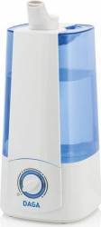 Umidificator ultrasonic Daga HU 350 25W Rezervor detasabil 3.5L Autonomie peste 12 ore Alb 
