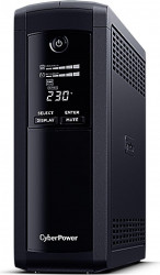 UPS CyberPower VP1600ELCD GreenPower Line Interactive 1600VA 960W 5 x Schuko Negru 