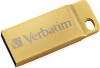USB Drive Verbatim Metal 32 GB Gold 