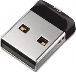 USB Flash Drive Sandisk Cruzer Fit 64GB USB 2.0 Negru