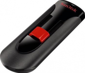 USB Flash Drive SanDisk Cruzer Glide CZ60 128GB USB 2.0 Negru SDCZ60-128G-B35 