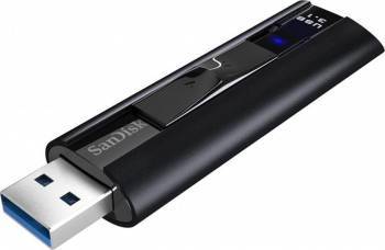 USB Flash Drive SanDisk Extreme PRO Solid State 128GB USB 3.1 Negru 