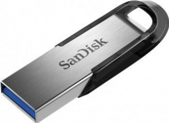 USB Flash Drive SanDisk Ultra Flair 128GB USB 3.0 Argintiu - Negru 