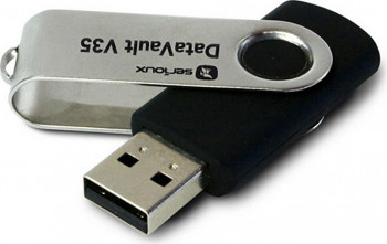 USB Flash Drive Serioux DataVault V35 128GB USB3.0 Negru 