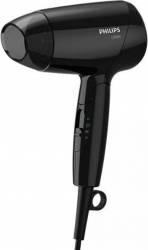 Uscator de par Philips EssentialCare BHC010/10 1200W 3 setari de viteza + jet aer rece carlig pentru depozitare Negru