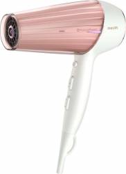 Uscator de par Philips HP828100 2300 W Ionic Cool-Shot 6 setari de viteza si temparatura Alb-Roz 