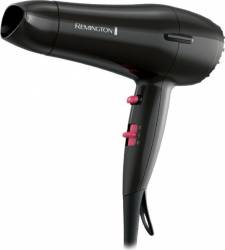 Uscator de par Remington D2121 1800w 2 viteze 3 trepte de caldura Negru 