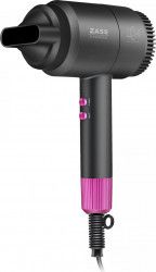 Uscator de par Zass ZHD 08 2000 W 3 trepte de temperatura 3 trepte de putere Gri Roz 