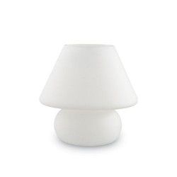 Veioza PRATO 074702 Ideal Lux alb 1 x 60W E27 