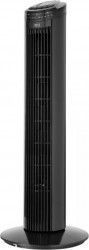 Ventilator Turn TEESA 50W 3 viteze Timer Negru