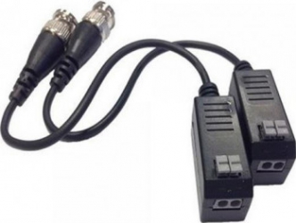 ACCESORII camere supraveghere HIKVISION balun video pasiv transmite semnal HDTV prin cablu UTP max. 200m DS-1H18S/E 