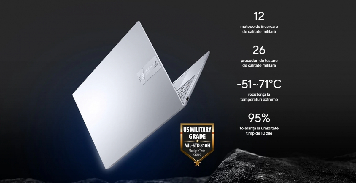 Laptop ASUS Vivobook 16X K3604ZA WUXGA Intel Core i5-1235U 16GB DDR4 ...
