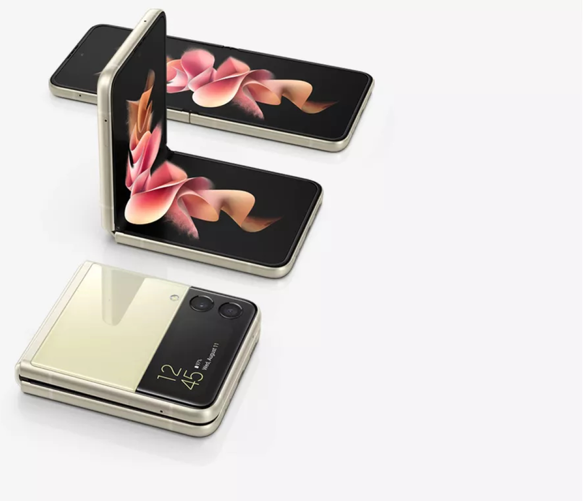 Samsung Galaxy Z Flip 3 5G 128GB 8GB Dual SIM Cream