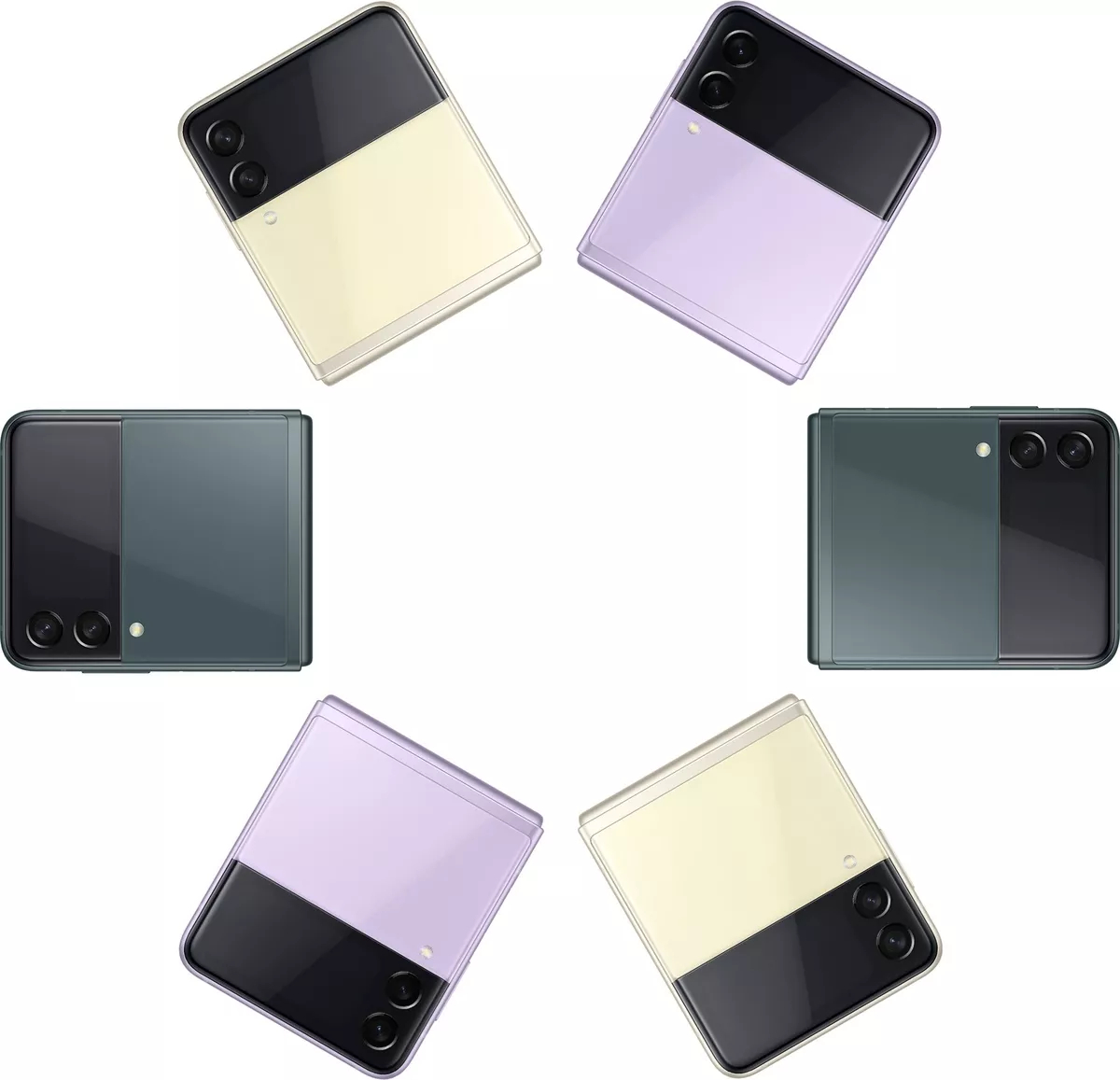 Samsung Galaxy Z Flip 3 5G 128GB 8GB Dual SIM Cream
