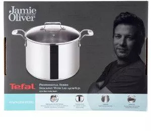 Oala profesionala Jamie Oliver TEFAL 6 7 L cu capac gradata oala