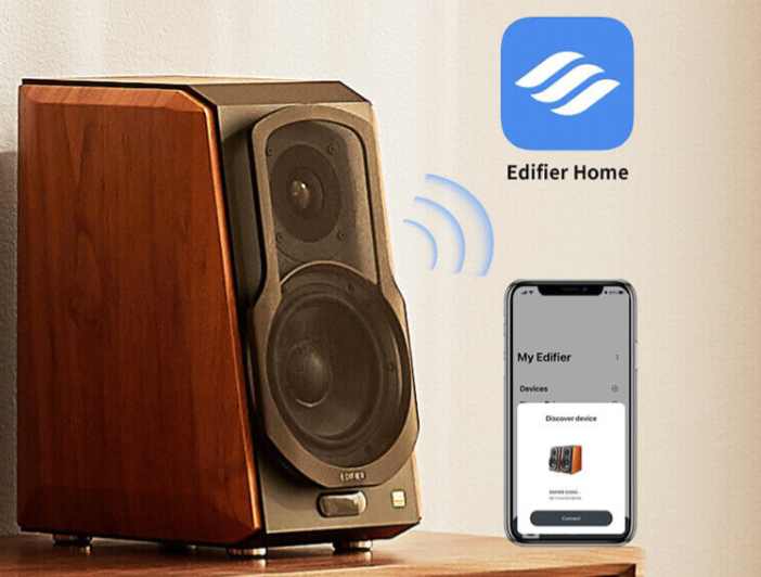 Edifier Boxe Boxe Edifier 2.0 S1000W-BR 120W RMS Bluetooth Telecomanda wireless Maro