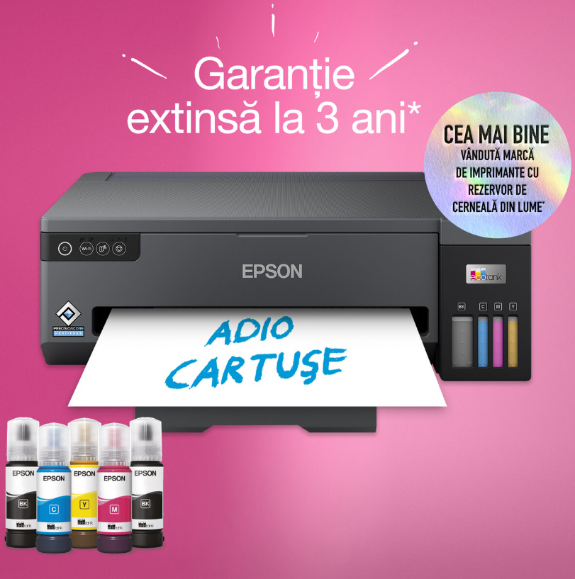 Multifunctionala Color Multifunctionala Inkjet Color Epson EcoTank L15150 A3 Duplex Fax Retea ...