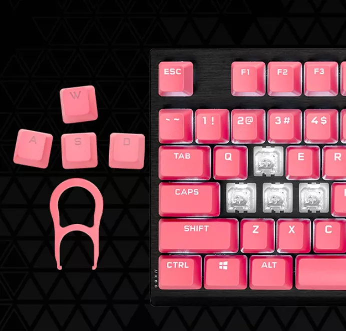 Kit butoane Corsair PBT Double-Shot Pro Keycaps combatibile switch ...