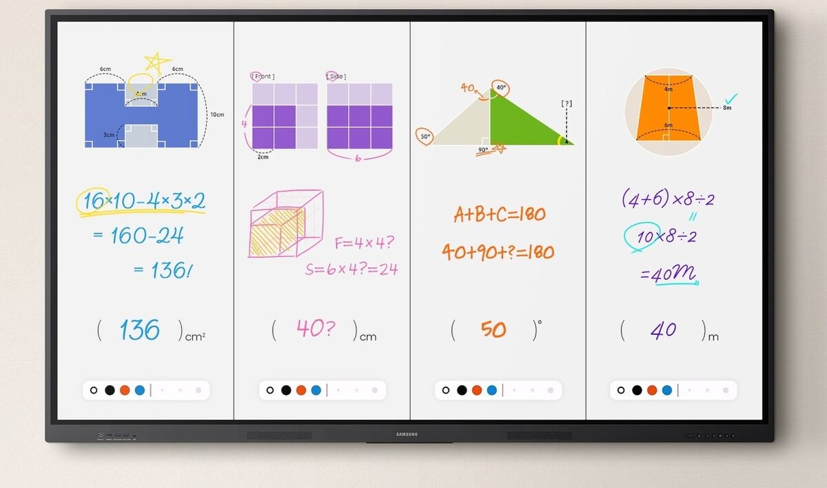 Display interactiv Samsung WA75F 75