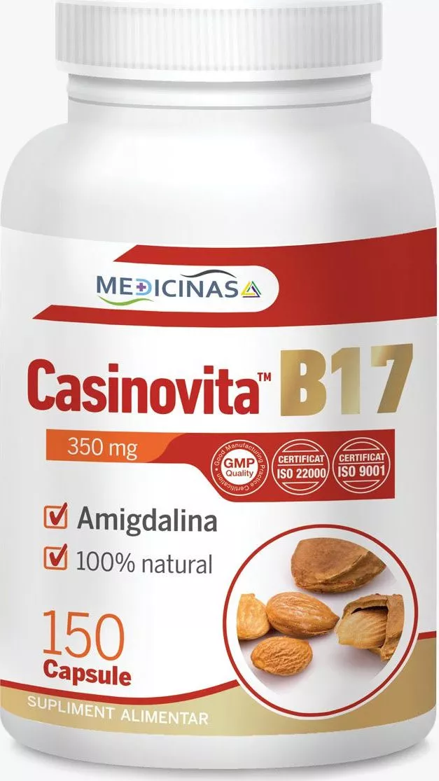 Casinovita B17 Vitamina B17 Amigdalina Medicinas 150 Capsule Sb876487266