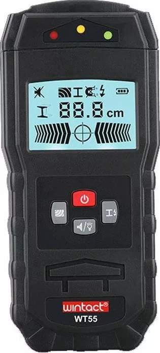 Detector Metale Lemn Si Cabluri Sub Tensiune Wintact Wt55 Wtamsp1n