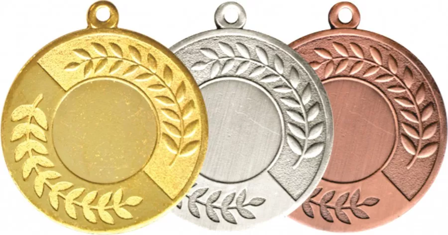 dignity lime passionate Medalii 3 bucati Auriu Argintiu Bronz cu 5 cm diametru la DOMO