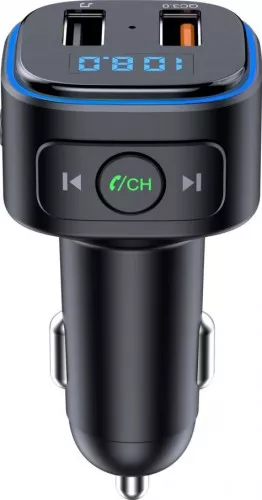 George Hanbury ozone within Modulator FM Bluetooth SRXA-ABFM46 QC 3.0 USB Negru la DOMO