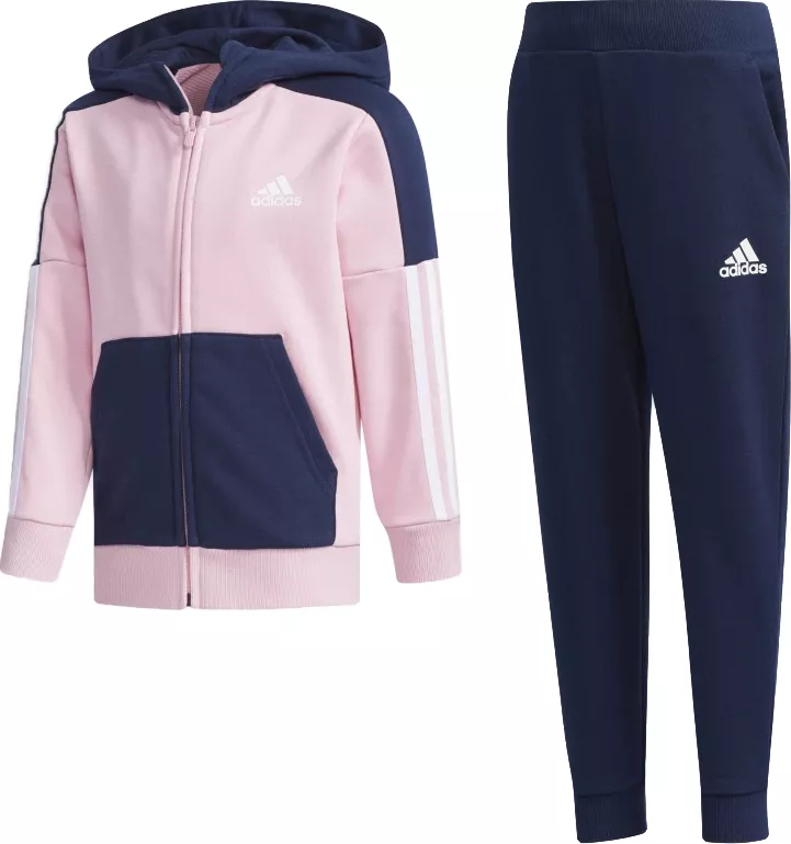 Adidas Fitted Track Suit bluemarin/roz 4-5