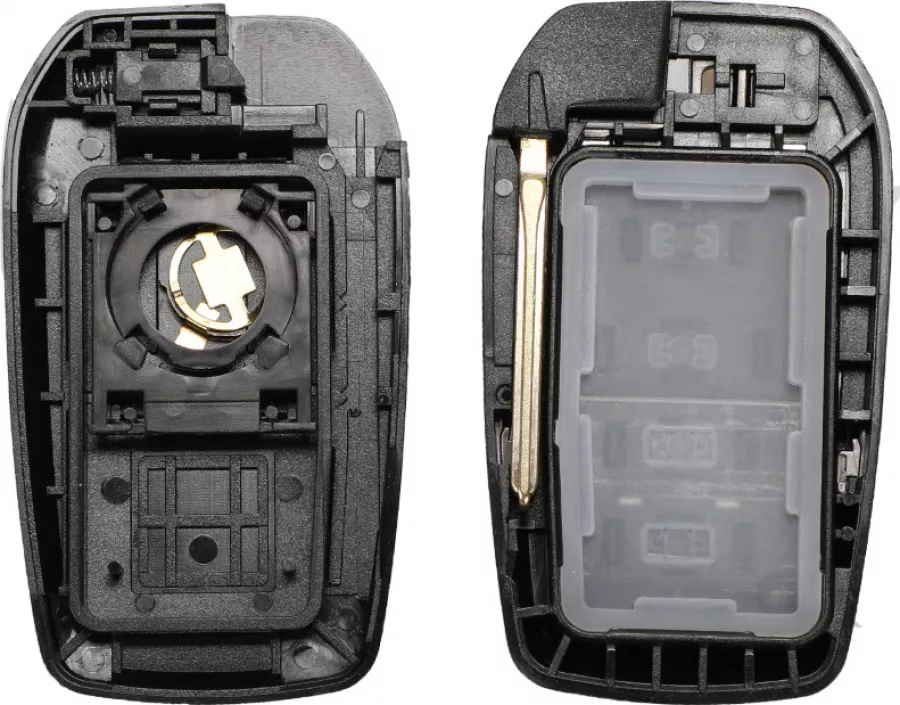 Custodia In TPU Per Chiave Toyota: Compatibile Con Hilux, RAV4, Yaris, Prado E Altri (Grigio) - 4