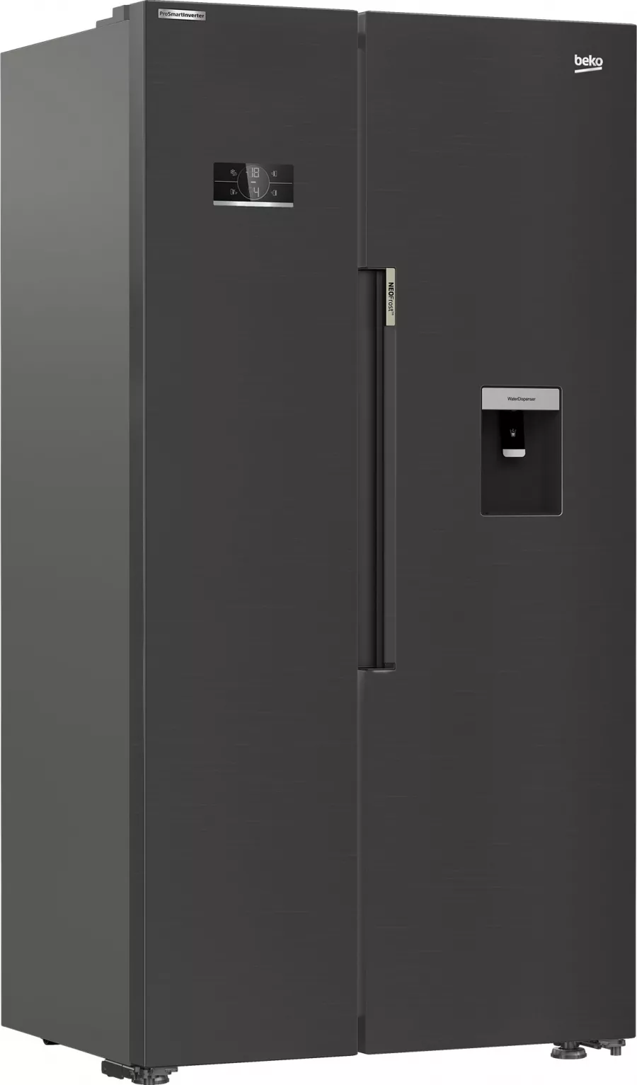 Frigider Side by Side Beko GN163240ZXBRN 576 L Clasa E