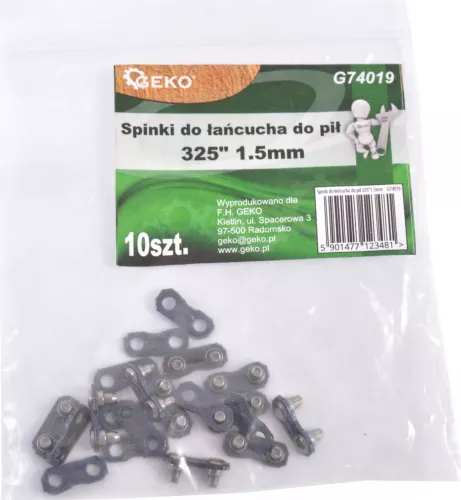 Set verigi pentru lant fierastraie 325 inch 1 5 mm Geko G74019