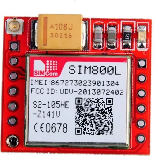 Modul GPRS GSM QUAD-BAND SIM800L cu antena 1246 - domo.ro
